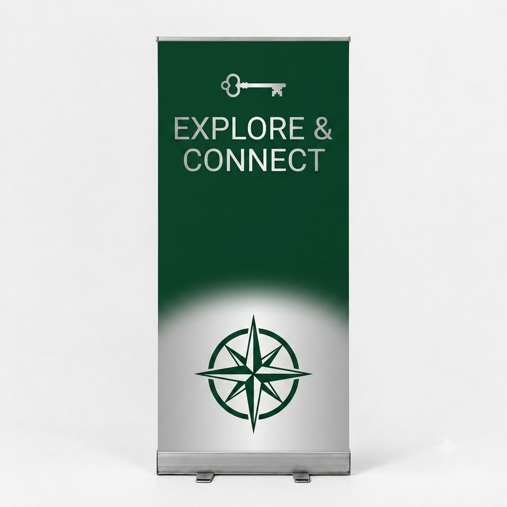 Banner enrollable de presupuesto