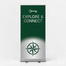 Banner enrollable de presupuesto