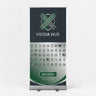 Banner enrollable de presupuesto