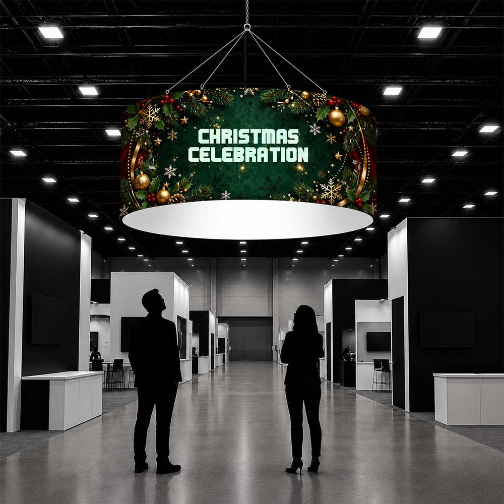 Church Sanctuary Circle Hanging Banner