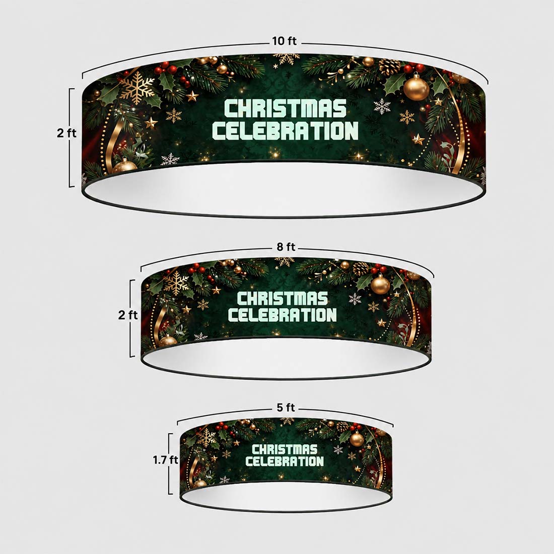 Church Sanctuary Circle Hanging Banner