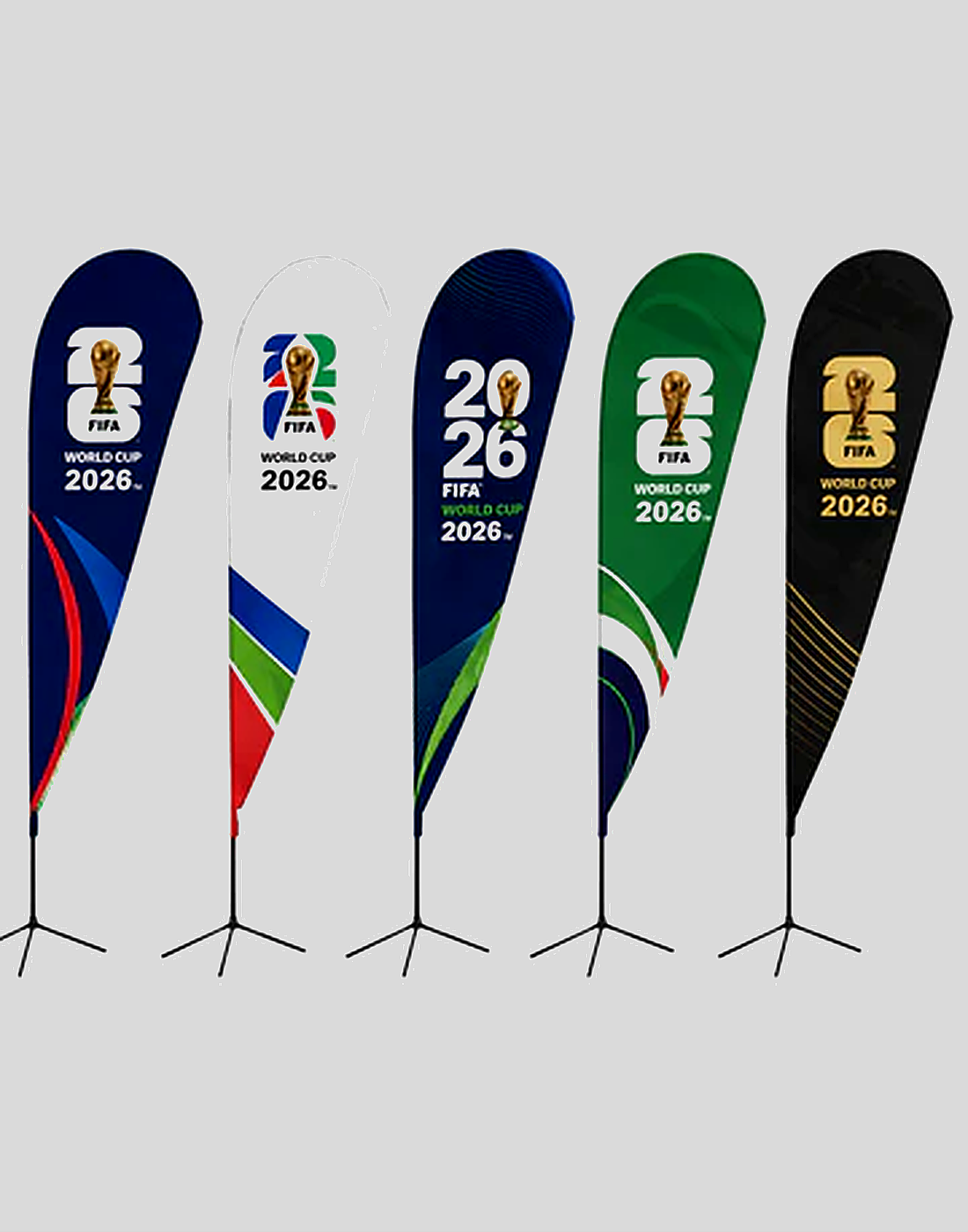 FIFA 2026 Teardrop Flag