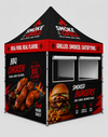 10ft x 10ft Fabric Food Booth Canopy Tent