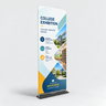 Soportes EZ Banner para exhibiciones en ferias comerciales