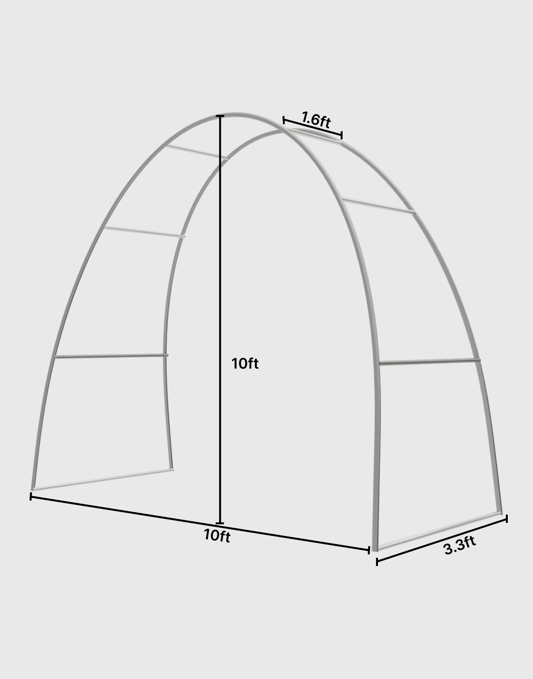 Tapered Arch Display