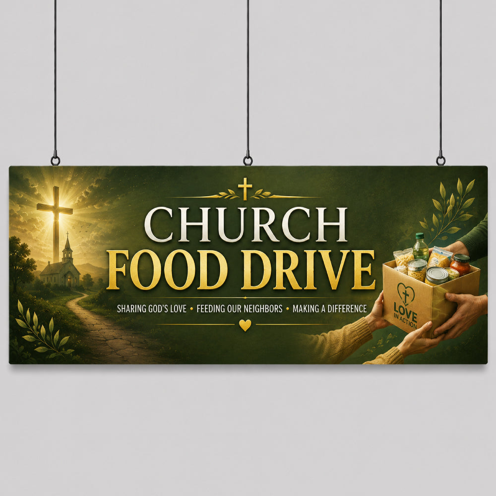 Church Ministry Hanging Panel