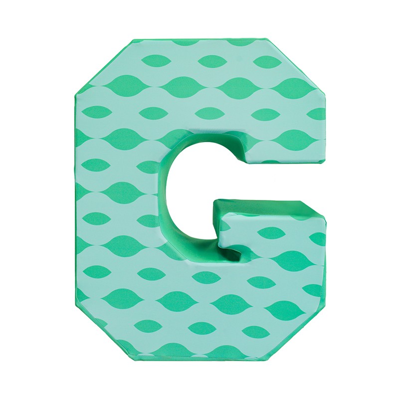 Freestanding 3D Alphabet Stand