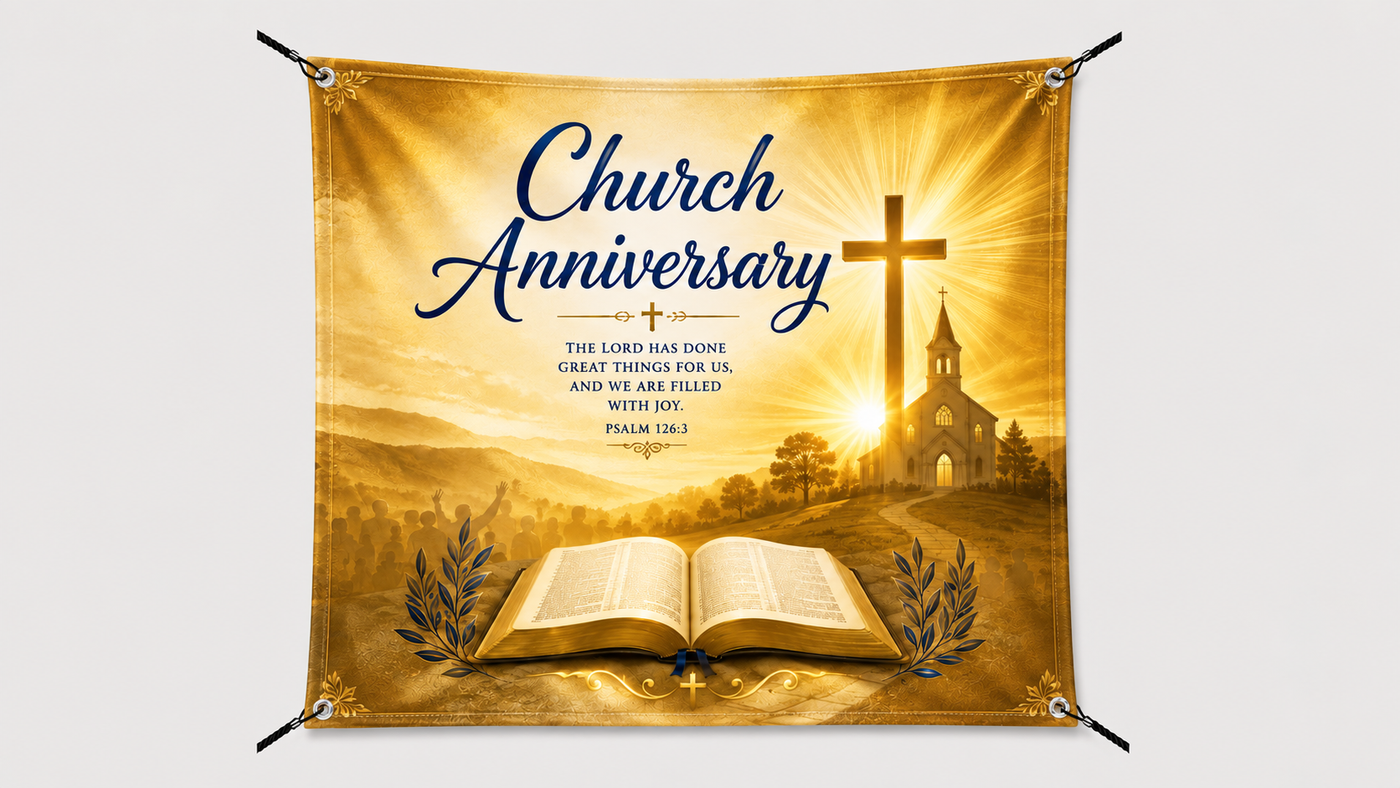 FABRIC BANNER