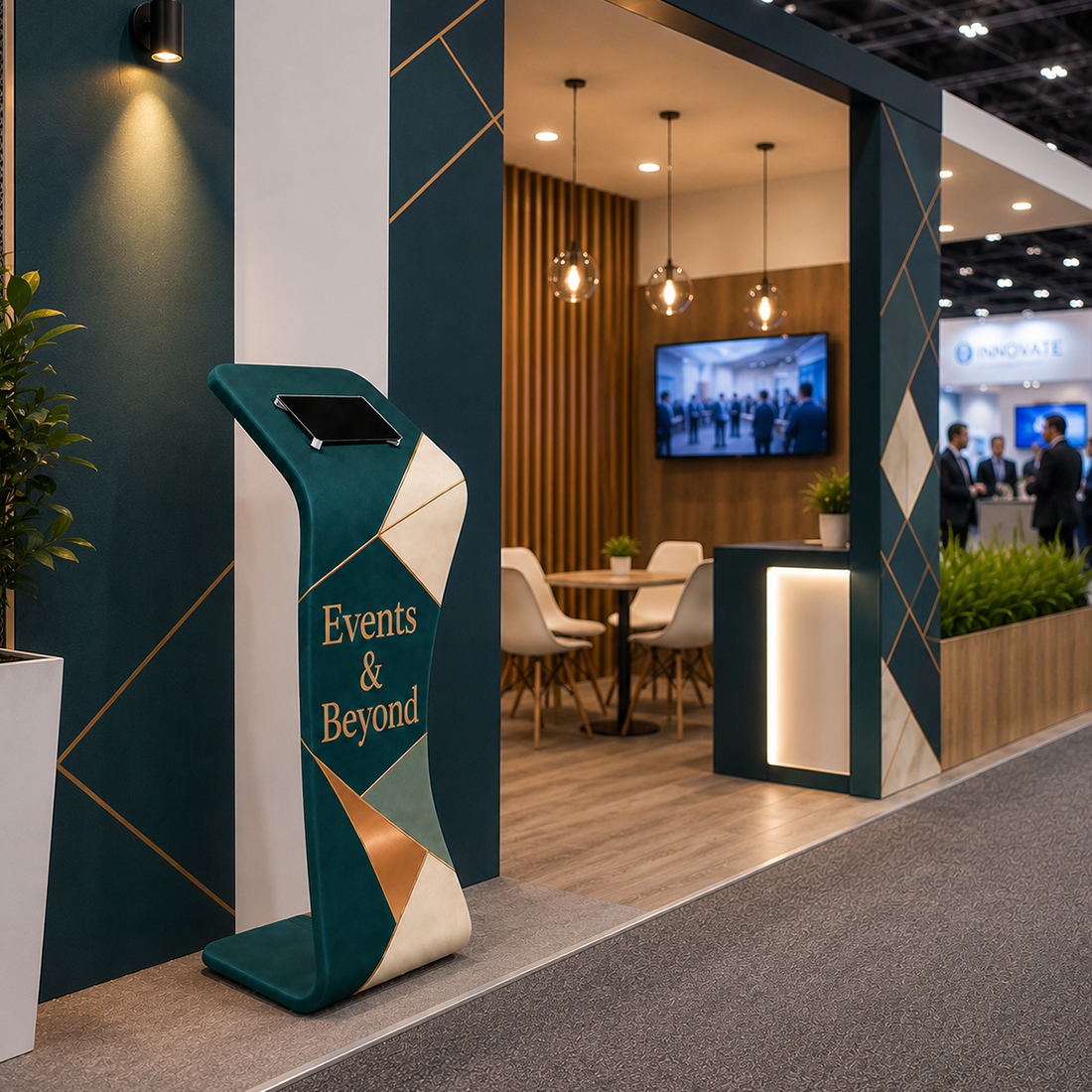 iPad Stand for Exhibition Displays
