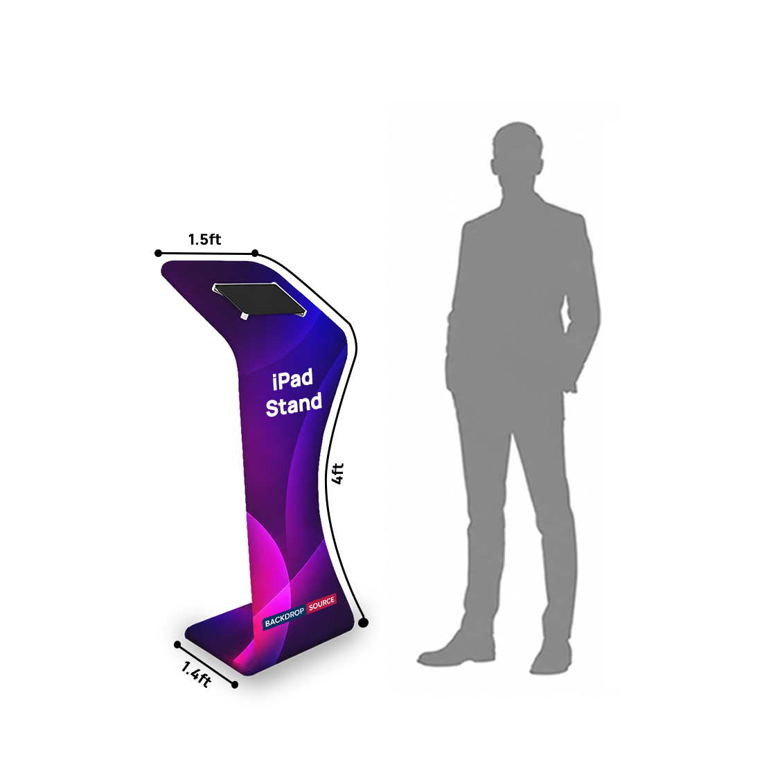 iPad Stand for Exhibition Displays