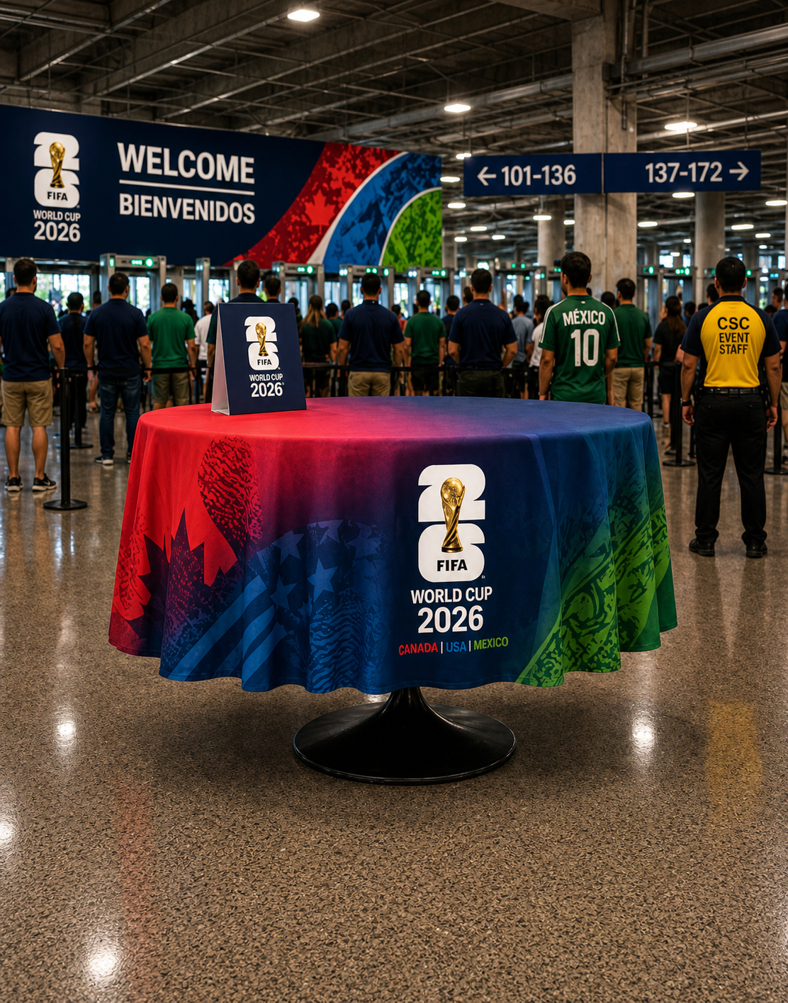 FIFA 2026 Round Table Covers