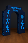 3D Triumphal Arch Backdrop