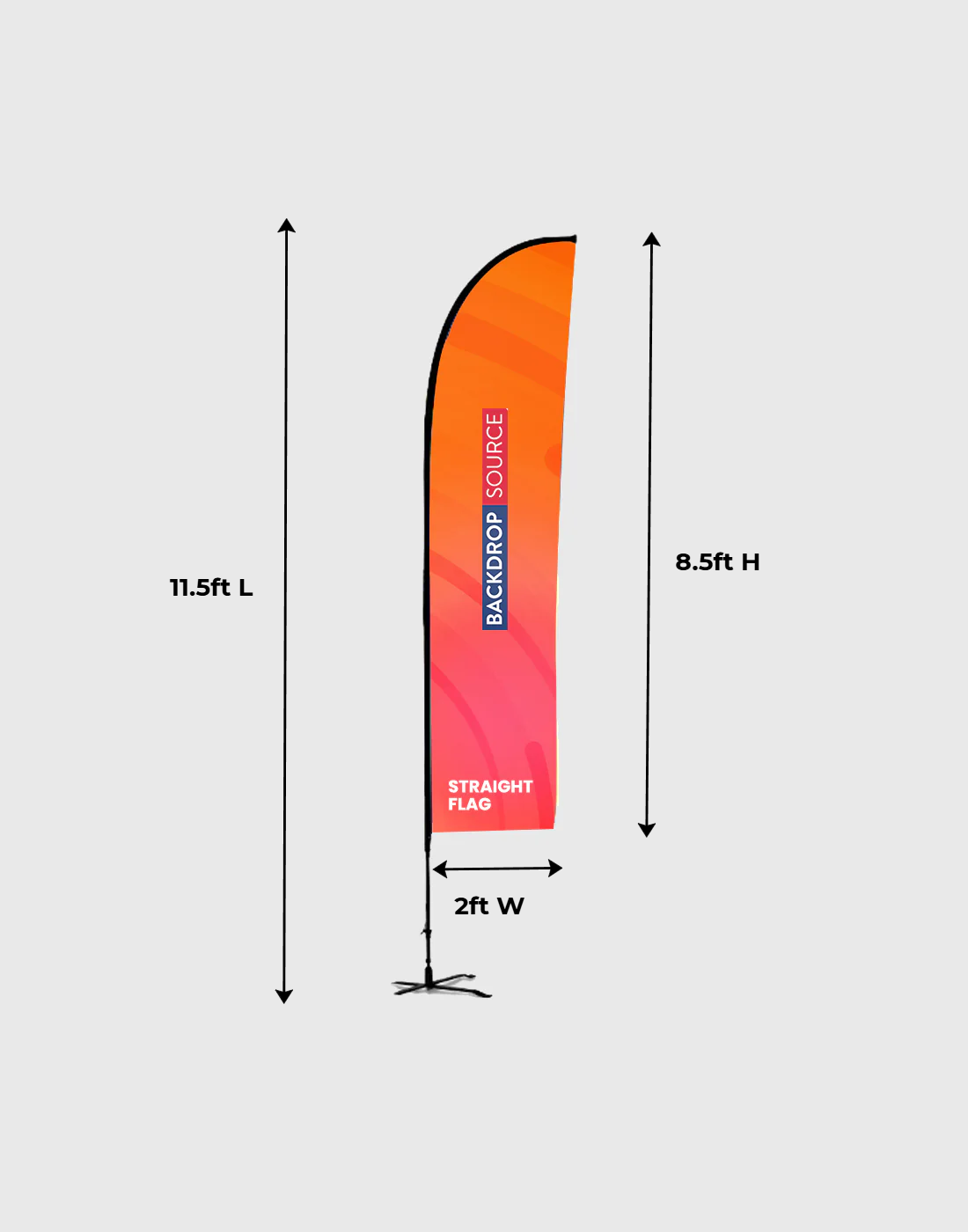 Feather Flag-Straight