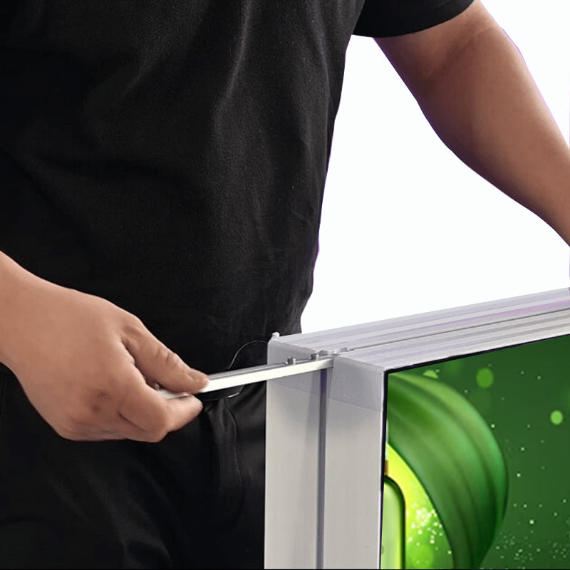 Espositore modulare SEG Lightbox da 10 piedi per fiere - Modello 3