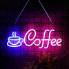 Straight Tension Display with Neon Lights