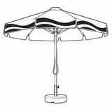 Custom Printed Patio Umbrellas
