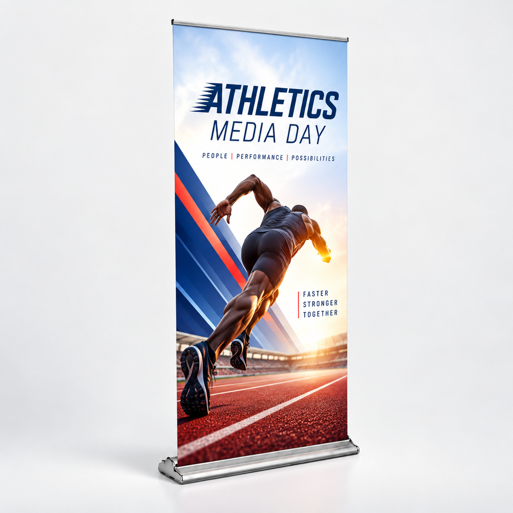 Banner enrollable de Silver Step