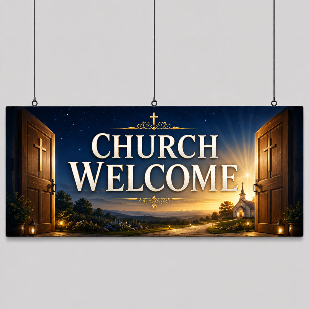 Church Ministry Hanging Panel