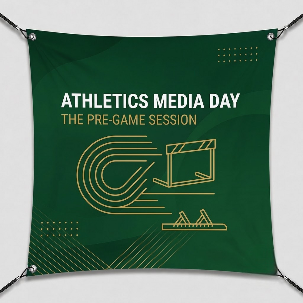 Wrinkle-Free Eco Fabric Printing for Campus Events