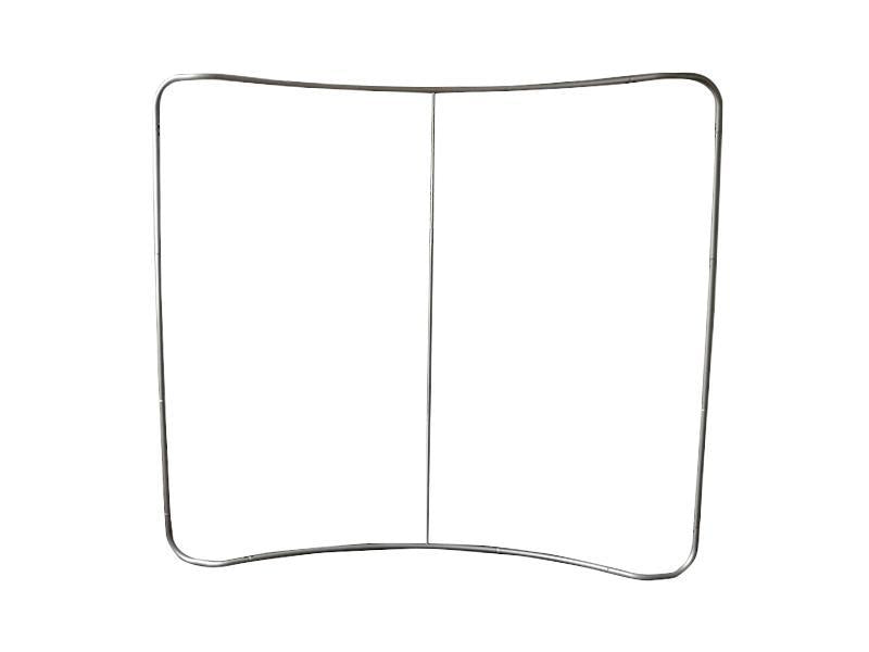 Church Welcome Back It's Great To See You Curved Tension Fabric Media Wall Backdrop - Backdropsource