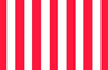 Red and White Stripe Print Photography Backdrop