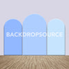 Blue Color Themed Party Backdrop Media Sets for Birthday / Events/ Weddings - Backdropsource