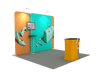 Portable Exhibit Display 10ft - Model 1 - Backdropsource
