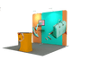 Portable Exhibit Display 10ft - Model 1 - Backdropsource