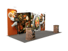 Portable Exhibit Display 20ft - Model 1 - Backdropsource