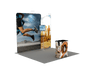 Portable Exhibit Display 10ft - Model 3 - Backdropsource