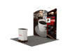 Portable Exhibit Display 10ft - Model 5 - Backdropsource