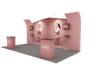 Portable Exhibit Display 20ft - Model 3 - Backdropsource