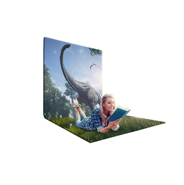 Realistic 3D Design Backdrop  L - Shaped Backwall