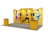 Portable Exhibit Display 20ft - Model 6 - Backdropsource
