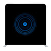 Blue Circle With Black Back Ground Backdrop - Backdropsource