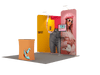Portable Exhibit Display 10ft - Model 7 - Backdropsource