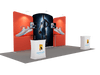 Portable Exhibit Display 20ft - Model 8 - Backdropsource