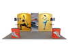 Portable Exhibit Display 20ft - Model 9 - Backdropsource