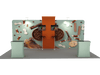 Portable Exhibit Display 20ft - Model 13 - Backdropsource