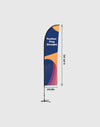 Feather Flag-Straight - Backdropsource