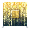 Golden LED Light Hanging on Dark Background Backdrop - Backdropsource