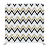 Golden and black zig zag striped Backdrop - Backdropsource