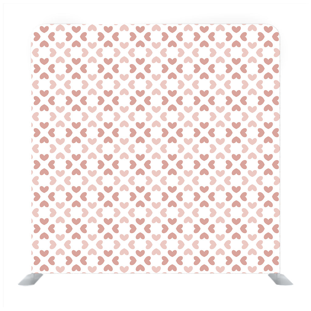 Little Hearts With White Textured Media Wall - Backdropsource