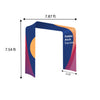 Square shape Tension Fabric Display Arch - Backdropsource