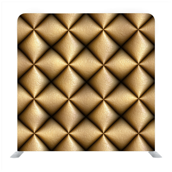 A close-up of golden fabric background texture backdrop - Backdropsource