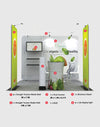 Premium Exhibition Kit for 10ft Wide Booths - Backdropsource