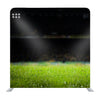 Soccer stadium lights focus on the grass Media wall - Backdropsource