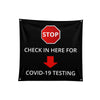 Testing Sign Fabric Banner - 03 - Backdropsource