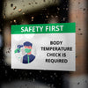 COVID -19 Testing Window Decals / Sticker  - 05 - Backdropsource