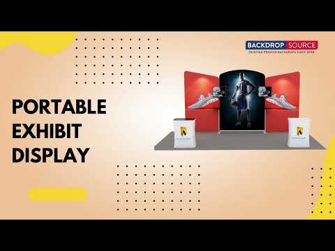 Portable Exhibit Display 20ft x 10ft - Model 11